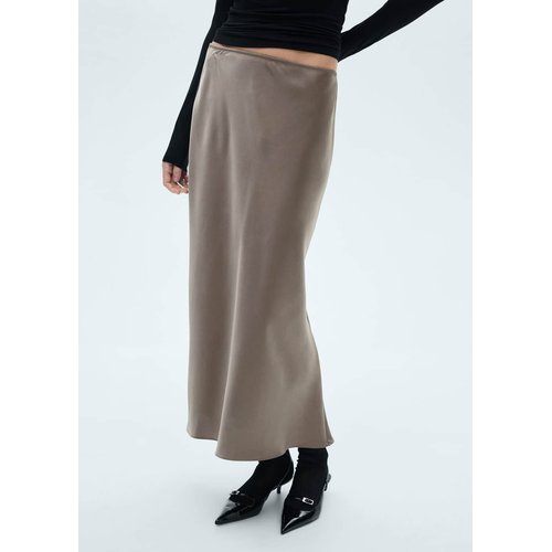 Jupe longue satinee Mango La Redoute