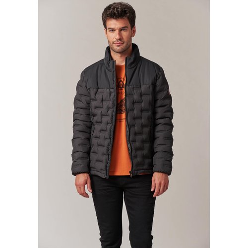 Veste homme bi matiere au matelassage graphique nick Deeluxe La Redoute