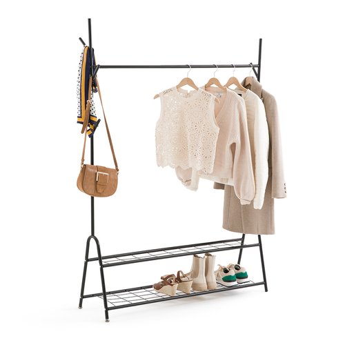 Lyxa tinted metal clothes rack black So home La Redoute