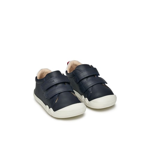 Baskets Geox Steppieup B4663A Pour Fille - Rose, Cuir Nappa, Semelle Flexible Type 'pieds Nus' - 3