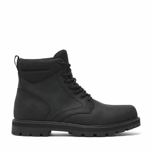 Britton road mid lace up ankle boots in nubuck black Timberland La Redoute