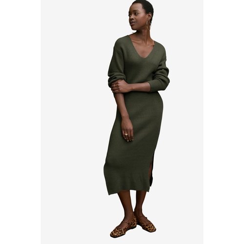 Robe pull col en v on sale