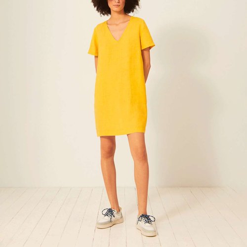 Robe courte en lin martine Bensimon La Redoute