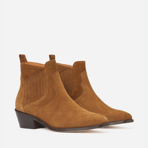 Elasticated ankle boots deals