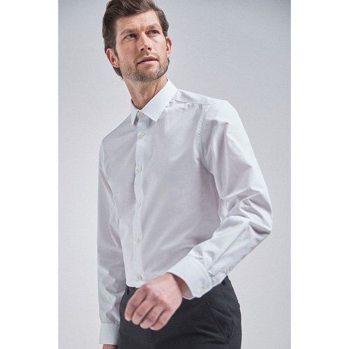 Chemises deux pack coupe classique et manchette a un bouton blanc Next La Redoute