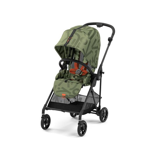 Poussette citadine melio street 3 522002635 Cybex vert kaki La Redoute