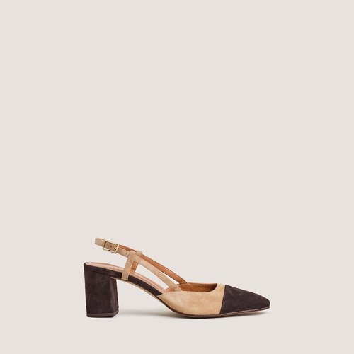 JONAK Escarpins Cuir Or Laminé Talons 9cm Taille 38 EU