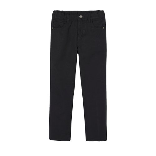 Pantalon indestructible droit double jersey noir Vertbaudet La Redoute