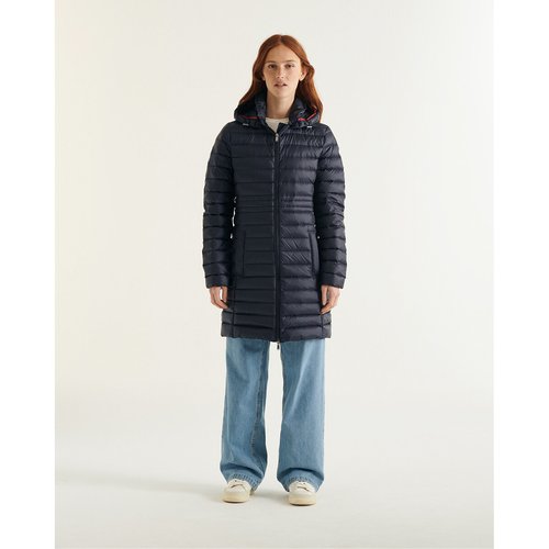 Doudoune longue matelassee vero Jott marine La Redoute