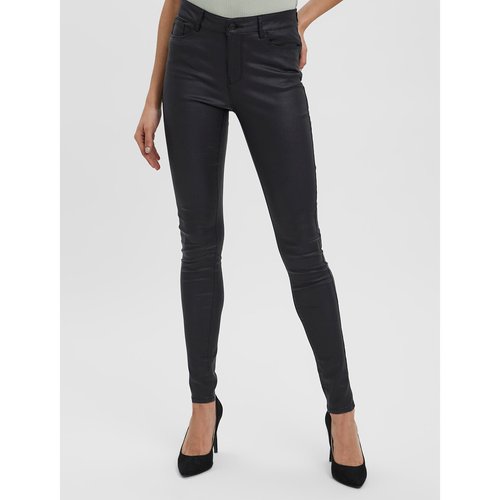Leather coated trousers hotsell