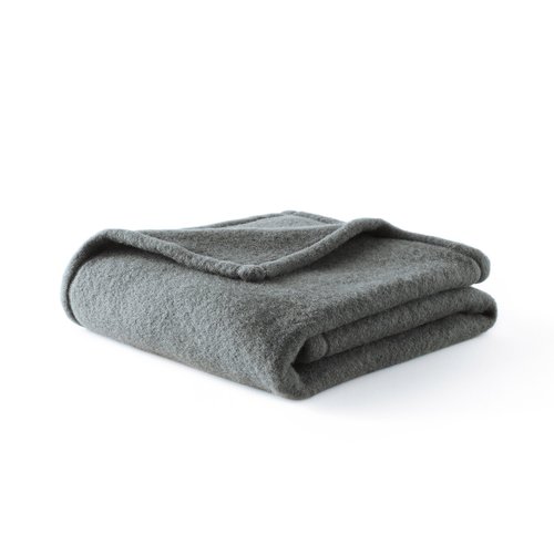 Woolmark pure wool blanket La Redoute Interieurs La Redoute