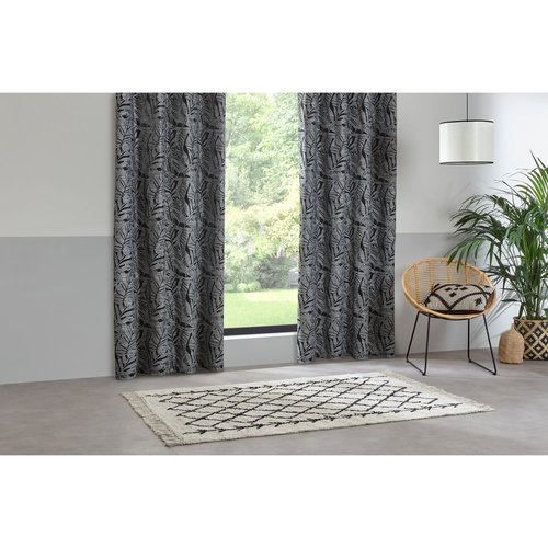 Rideaux Brunschwig & Fils Créateur « Nanou Rockery » – Doublure Thermique, Occultants, Tons Bleus Et Verts