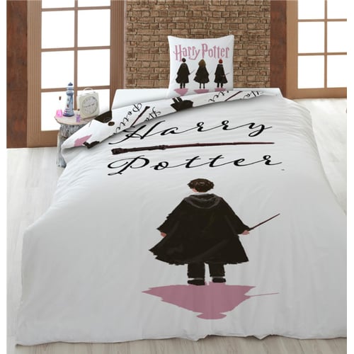 HARRY POTTER Parure Housse De Couette Enfant Microfibre Harry Potter