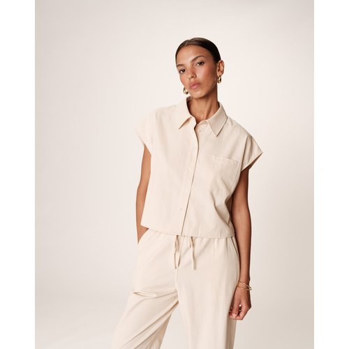 Chemisier D'angle Casual Corner Taille M, Sans Manches, Multicolore, Décontracté
