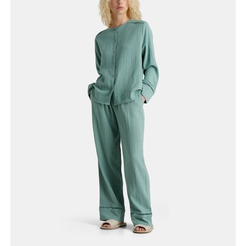 Ensemble pyjama villa veste et pantalon coton bio Galeries Lafayette La Redoute