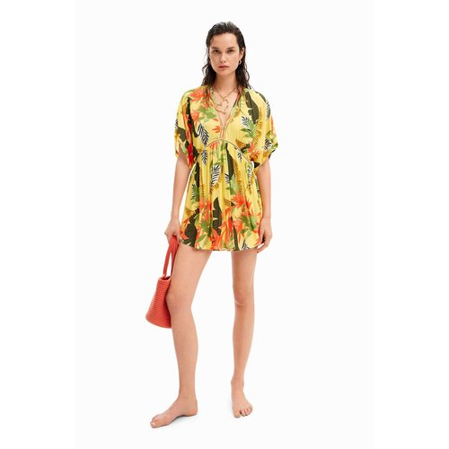 Robe tunique tropicale