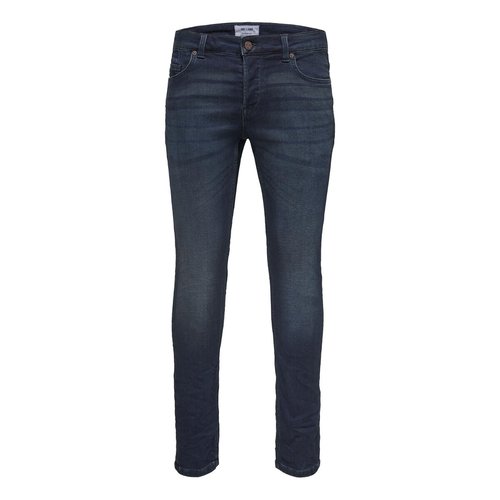 Loom super stretch jeans in slim fit dark blue Only Sons La Redoute