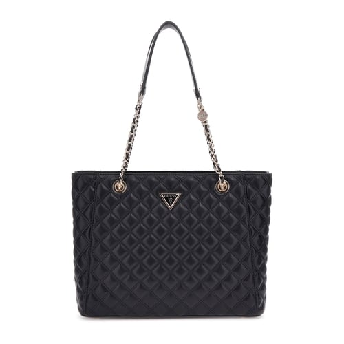 Sac cabas giully surpiqué noir Guess La Redoute