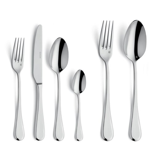 Ménagère complète métal argenté art déco 37 pièces