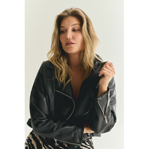 La redoute leather jacket sale