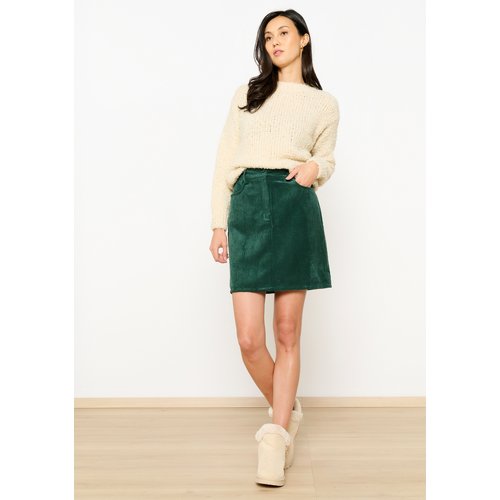 Jupe courte en velours cotele Lolaliza La Redoute