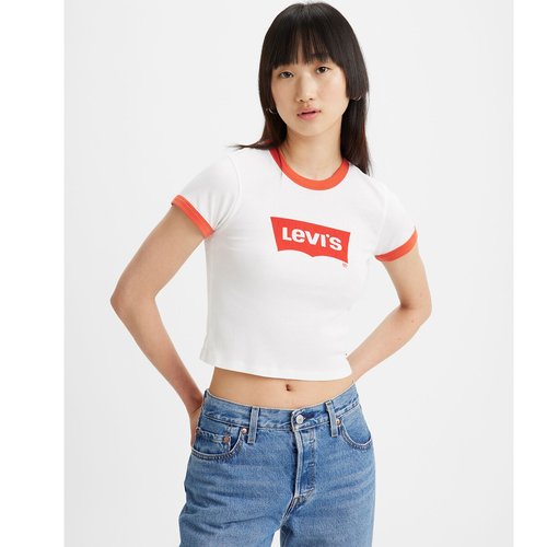 Cropped levis t shirt top