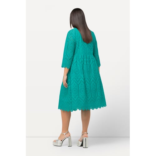Robe Fille Jelly The Pug à Pois Marguerite Bleu Aqua Turquoise - Taille 4 - 100% Coton