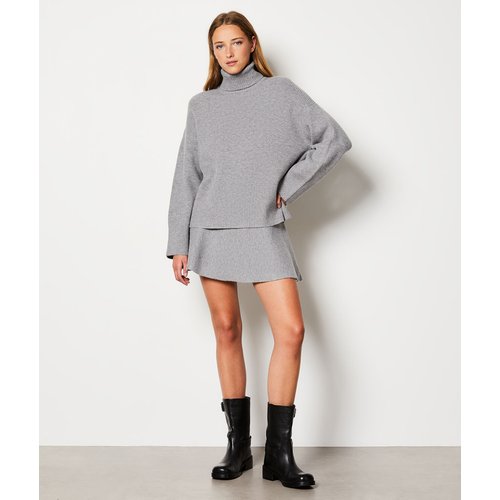 Jupe courte grise shop