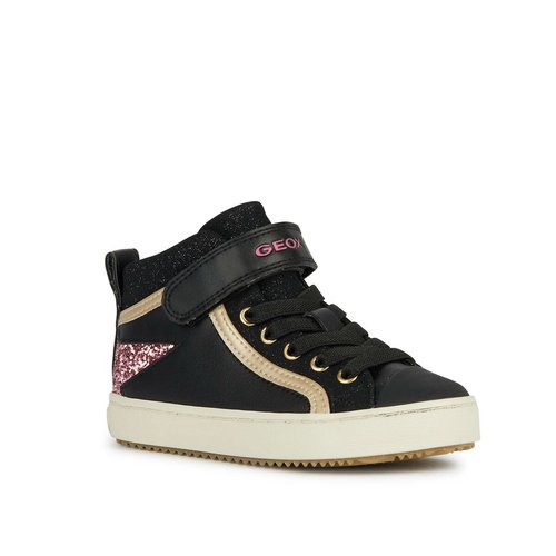 Baskets montantes respirantes kalispera noir rose Geox La Redoute