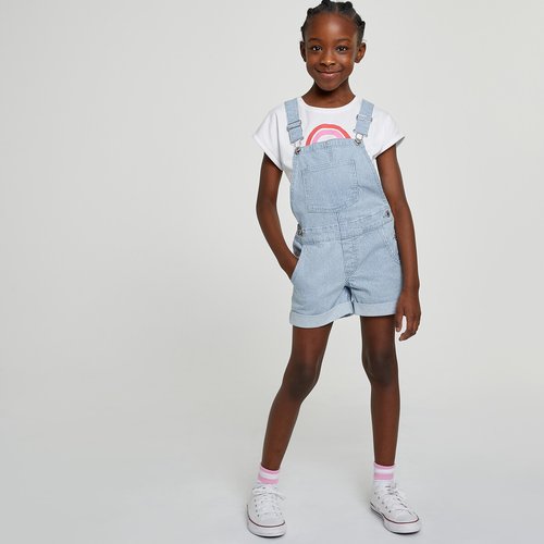 Salopette Fille Bleue - Petit Bateau