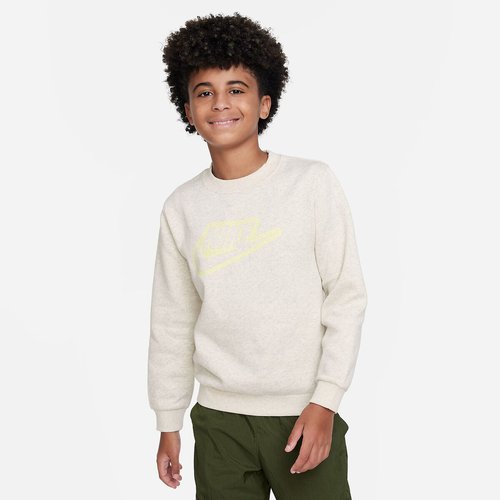 Sweat col rond Nike gris clair La Redoute