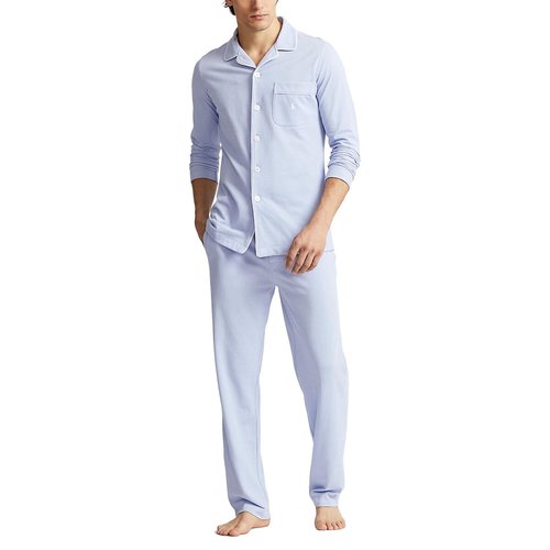 Cotton pyjamas sky blue Polo Ralph Lauren La Redoute