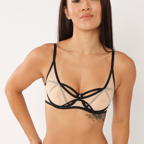 Reggiseno a fascia in tulle Scandale Eco Lingerie La Redoute