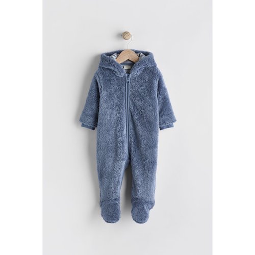 Combinaison confortable en polaire bebe bleu marine Next La Redoute