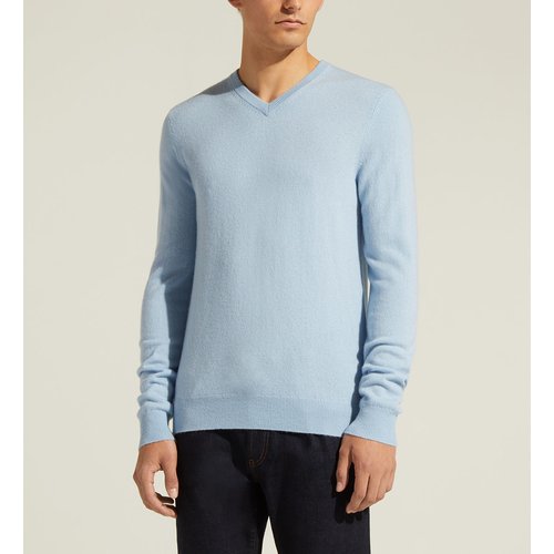 Pull Nachve Col V Cachemire Homme