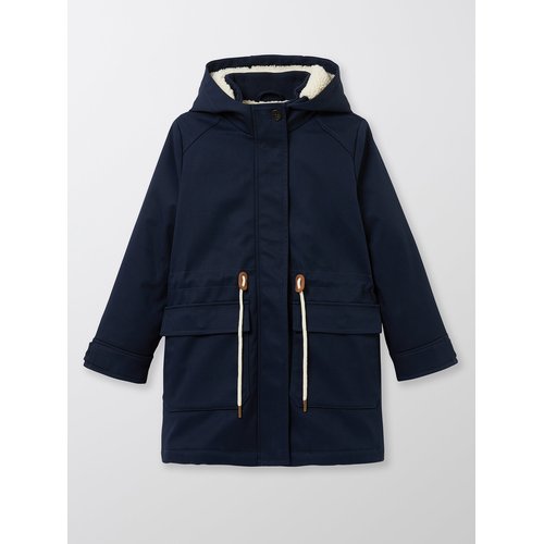 Parka nautique doublee sherpa bleu Cyrillus La Redoute