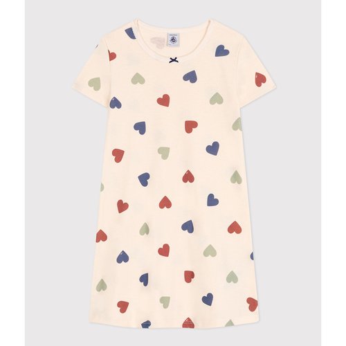 Robe de chambre 4 12 ans imprime coeurs Petit Bateau La Redoute