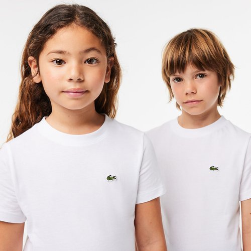 Lacoste white short sleeve shirt cheap