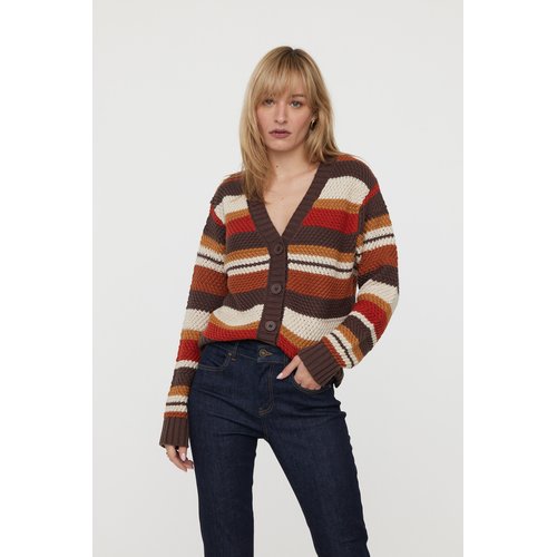 Gilet manches longues coton regular cupida terreau Lee Cooper La Redoute