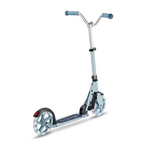 Trottinette De Ville Pliable – 150 Kg De Charge, Roues 290 Mm, Frein Main Et Frein Arrière, Hauteur Réglable, Acier Carbone