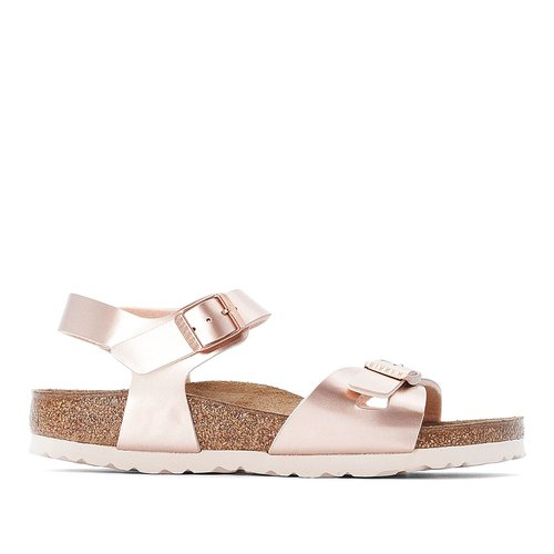 Kids rio sandals metallic pink Birkenstock La Redoute
