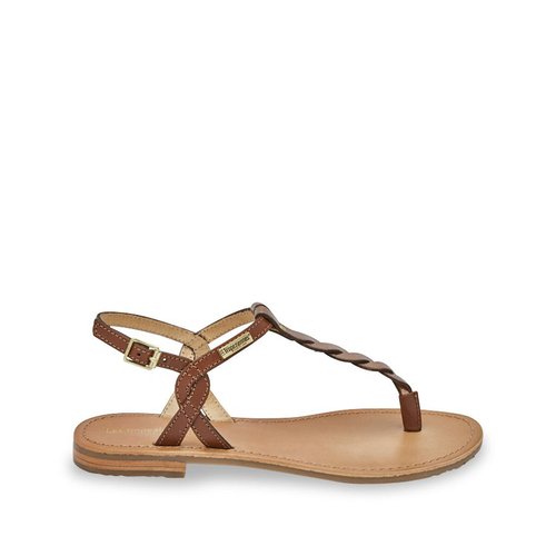 Sandales entredoigt cuir femme deals