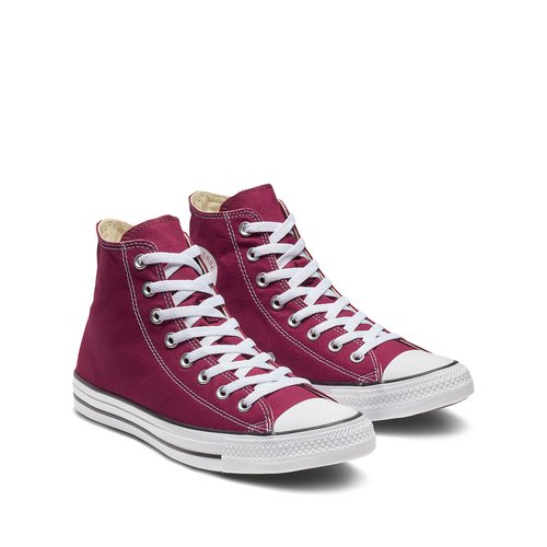 Chuck taylor all star seasonal canvas hi bordeaux Converse La Redoute