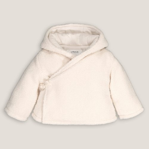 Recycled Sherpa Hooded Coat