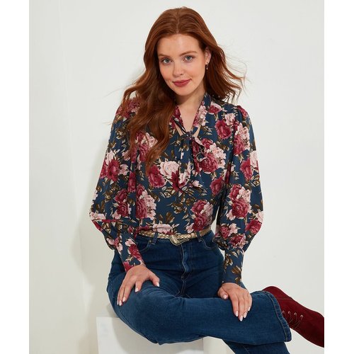 Blouse a fleurs