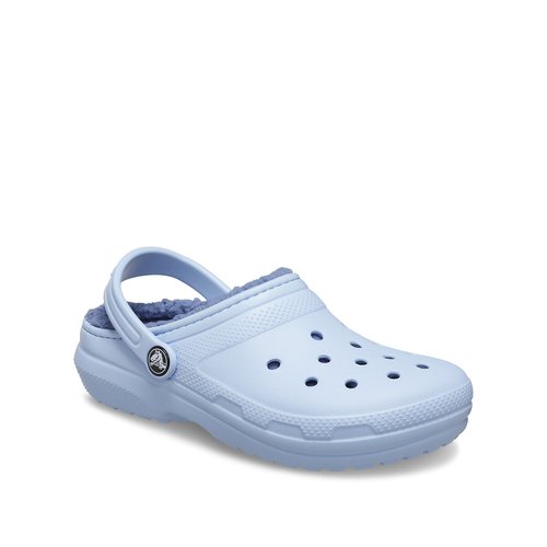 Kids classic t clogs with faux fur lining sky blue Crocs La Redoute