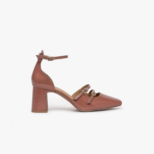 Escarpin delia rose Bocage La Redoute