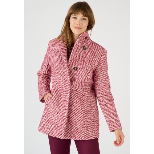 Manteau thermolactyl melange laine chine Damart La Redoute