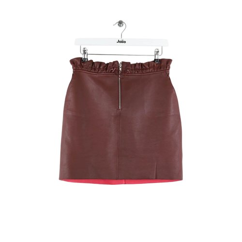 Pariaura Jupe mini plissée décontractée style trapèze pour femmes