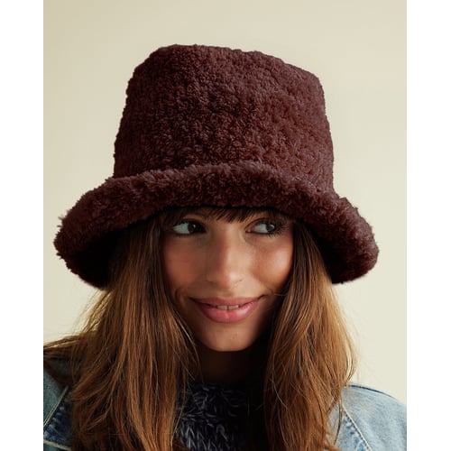 Chapeau Femme Giovannio En Tweed Marron - Taille Unique, Style Newsboy, Neuf Avec étiquettes